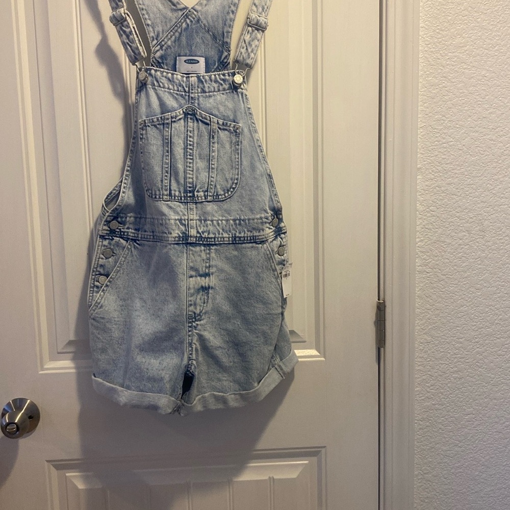 Old Navy Blue Denim Overalls